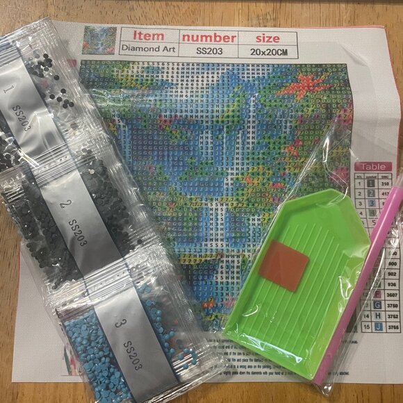 Waterfall diamond painting - Picture 1 of 3